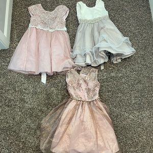 Rare Editions girls size 5 dresses